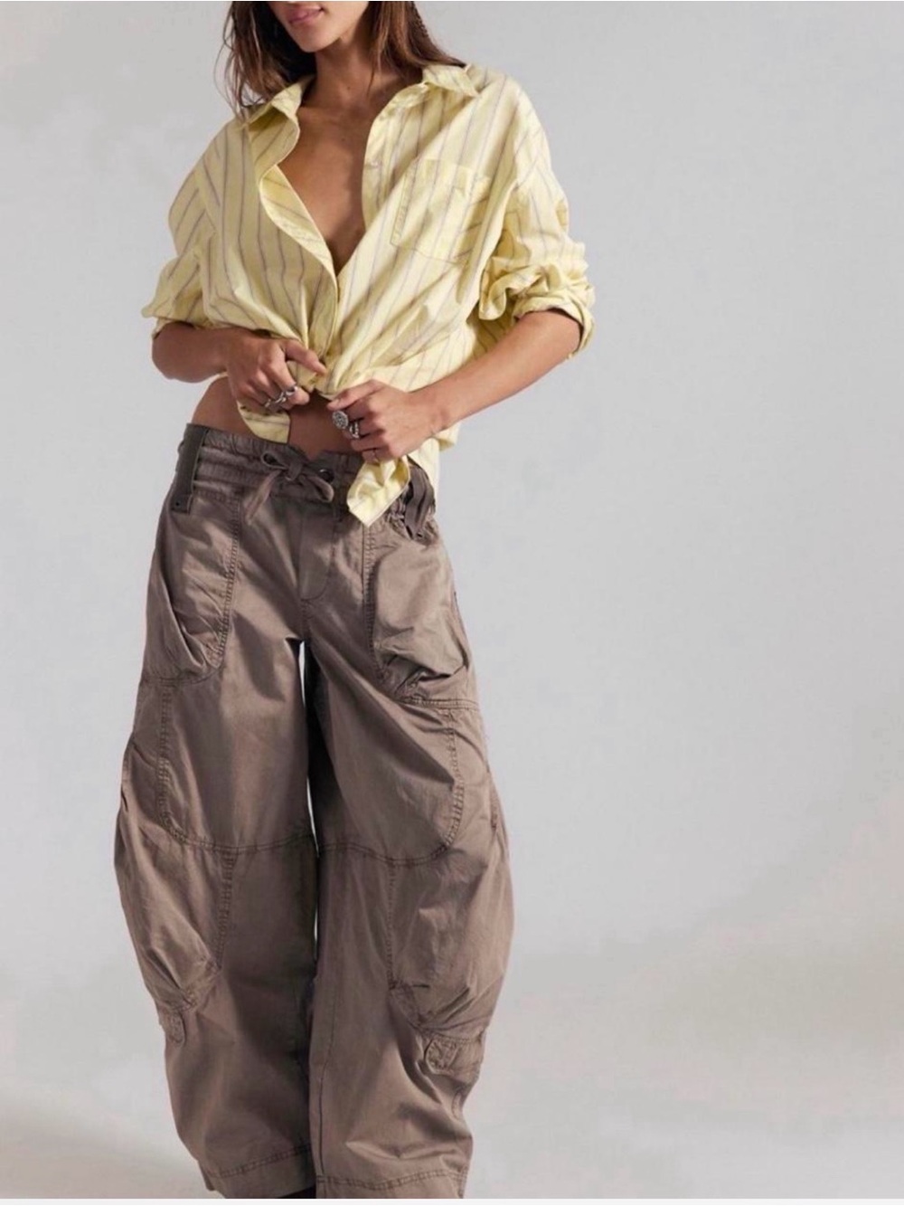 NWT Free People Onset Pull On Cargo Pants - SOLD OUT ONLINE